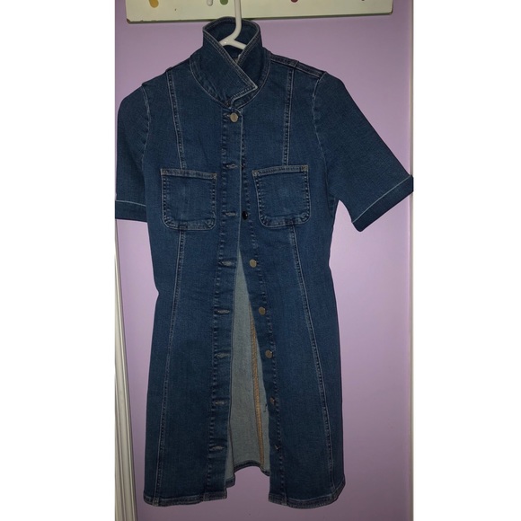 Zara Dresses & Skirts - ZARA DENIM AUTHENTIC DRESS